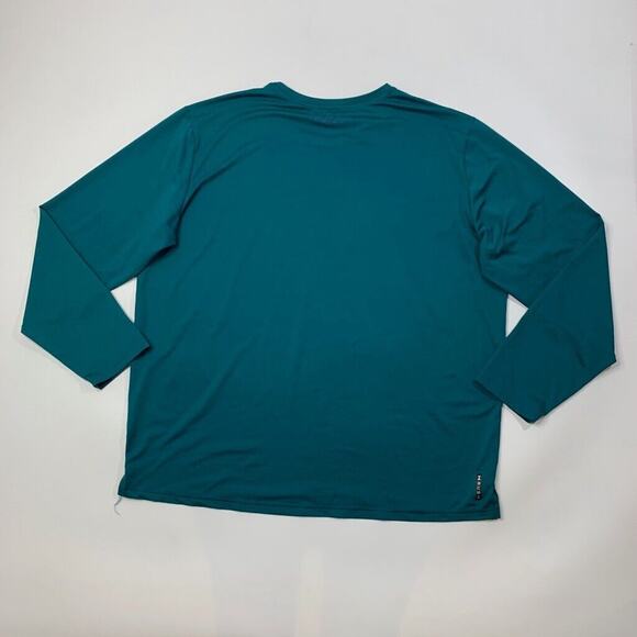 Under Armour T Shirt Mens 2XL Everglade Green Rush Loose Seamless Long Sleeve - Picture 5 of 7